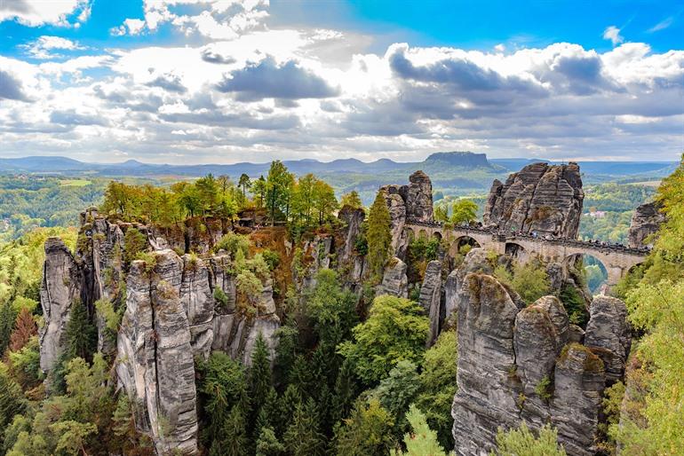 Bastei, Saksisch Zwitserland