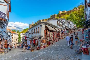 De Oude Bazaar van Gjirokastër