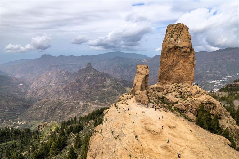 Hike naar de Roque Nublo, Gran Canaria