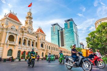 Ho Chi Minh City, een stad waar wolkenkrabbers contrasteren met traditionele pagodes