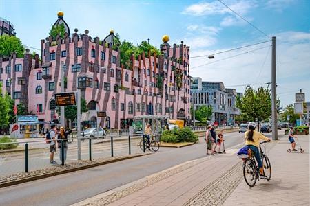 Hundertwasserhaus in Maagdenburg