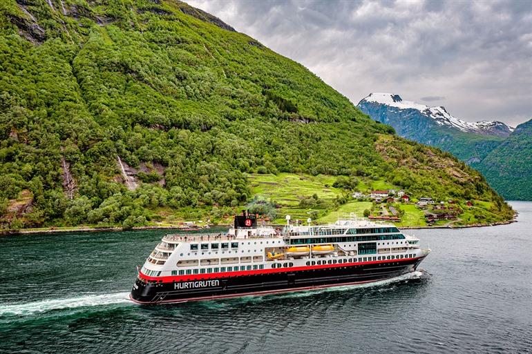 cruise noorwegen met postboot