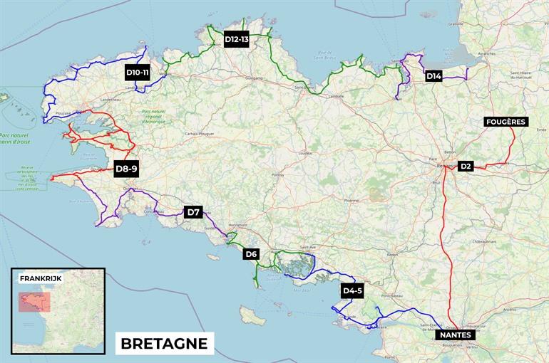 Roadtrip Bretagne: Dé Mooiste Route In 2 Weken + Kaartje