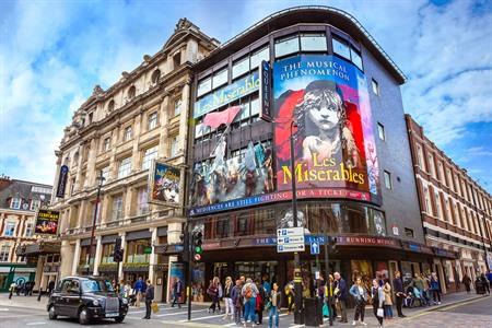 Les Miserables in Queen's Theatre, West End Londen