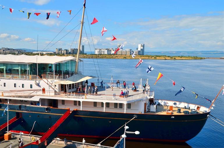 metal yacht in leith