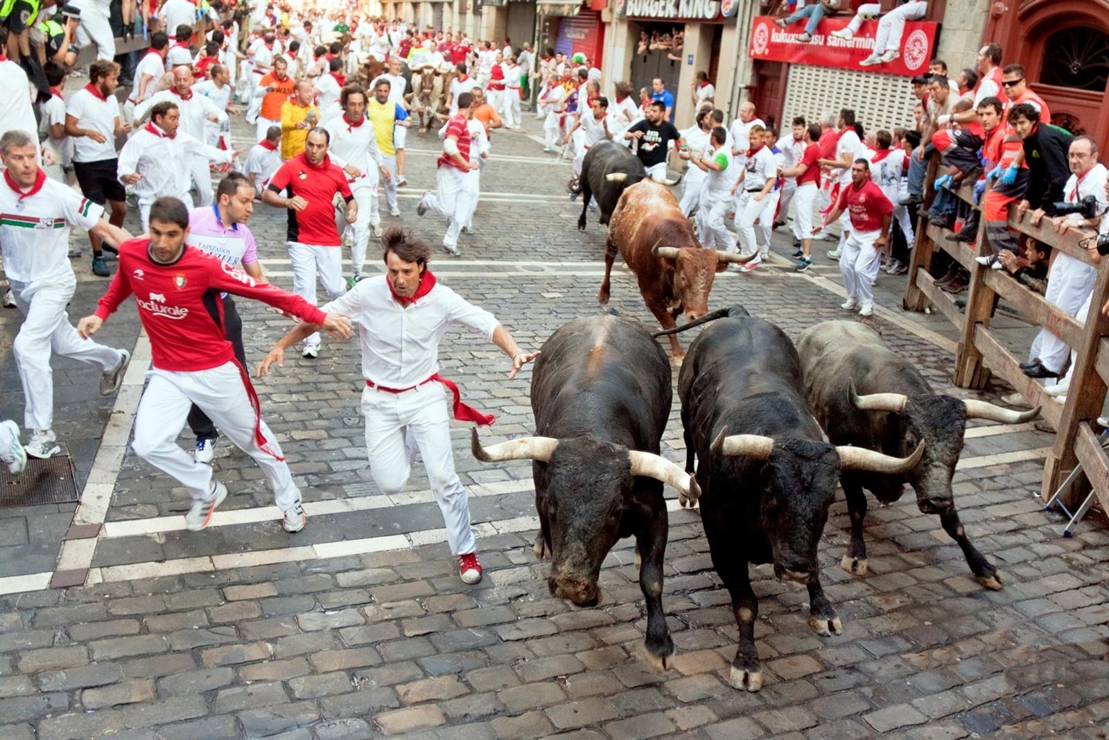 Pamplona Spain Bull Run 2024 Myrah Tiphany