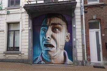 Street-art werken in Hasselt