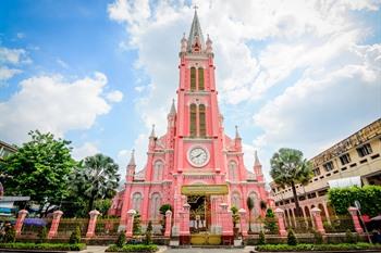 Tan Dinh Kerk in Ho Chi Minh City