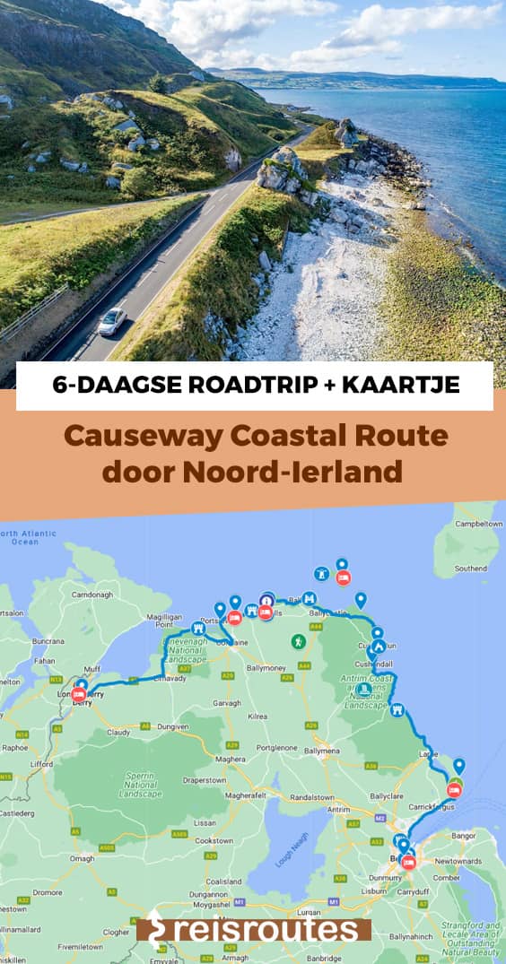 Pinterest Causeway Coastal Route in Noord-Ierland rijden: 6-daagse roadtrip langs dé highlights