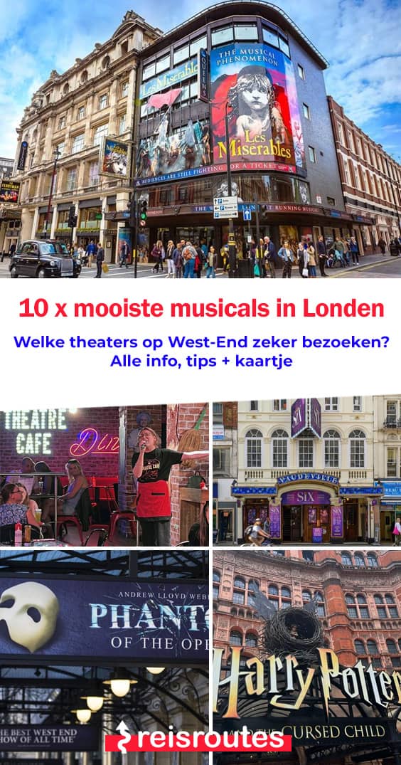 Pinterest 10 x top musicals in Londen: welke theaters zeker zien tijdens je bezoek aan West End?