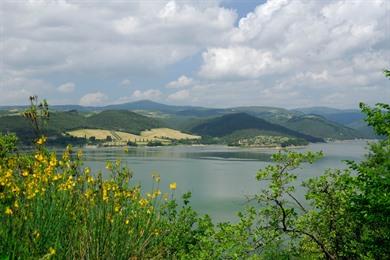 Wandeling Lago di Corbara naar Civitella del Lago