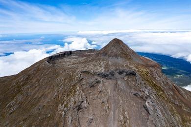 Wandeling naar de top van Mount Pico